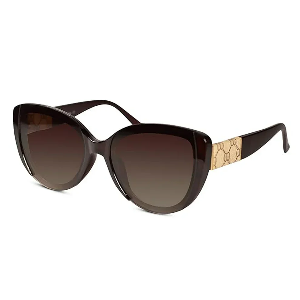 Full Rim Cat Eye Shape Branded Latest and Trendy Sunglasses For Women - Image 6