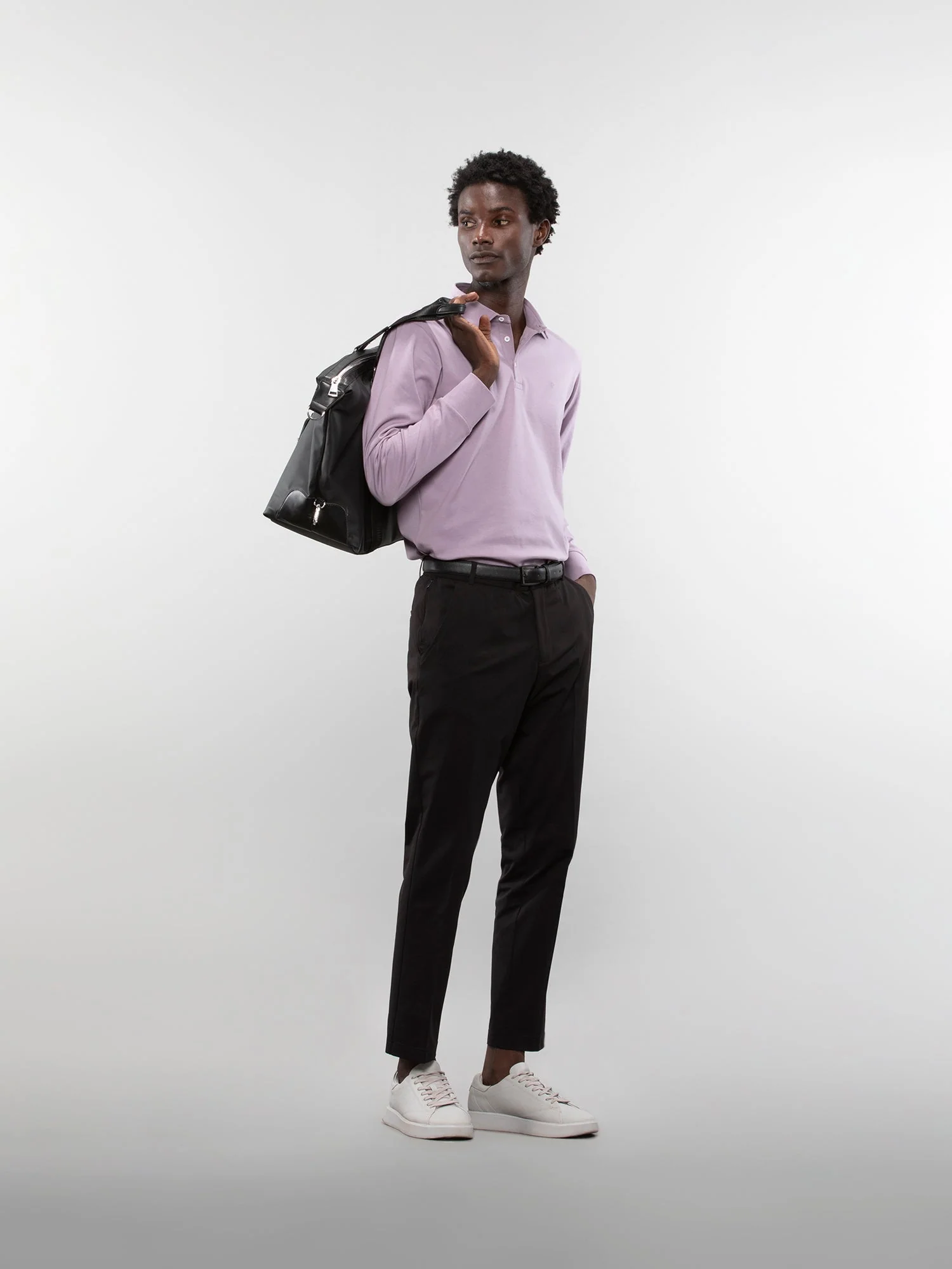 Full-sleeve lifestyle polo - Image 25