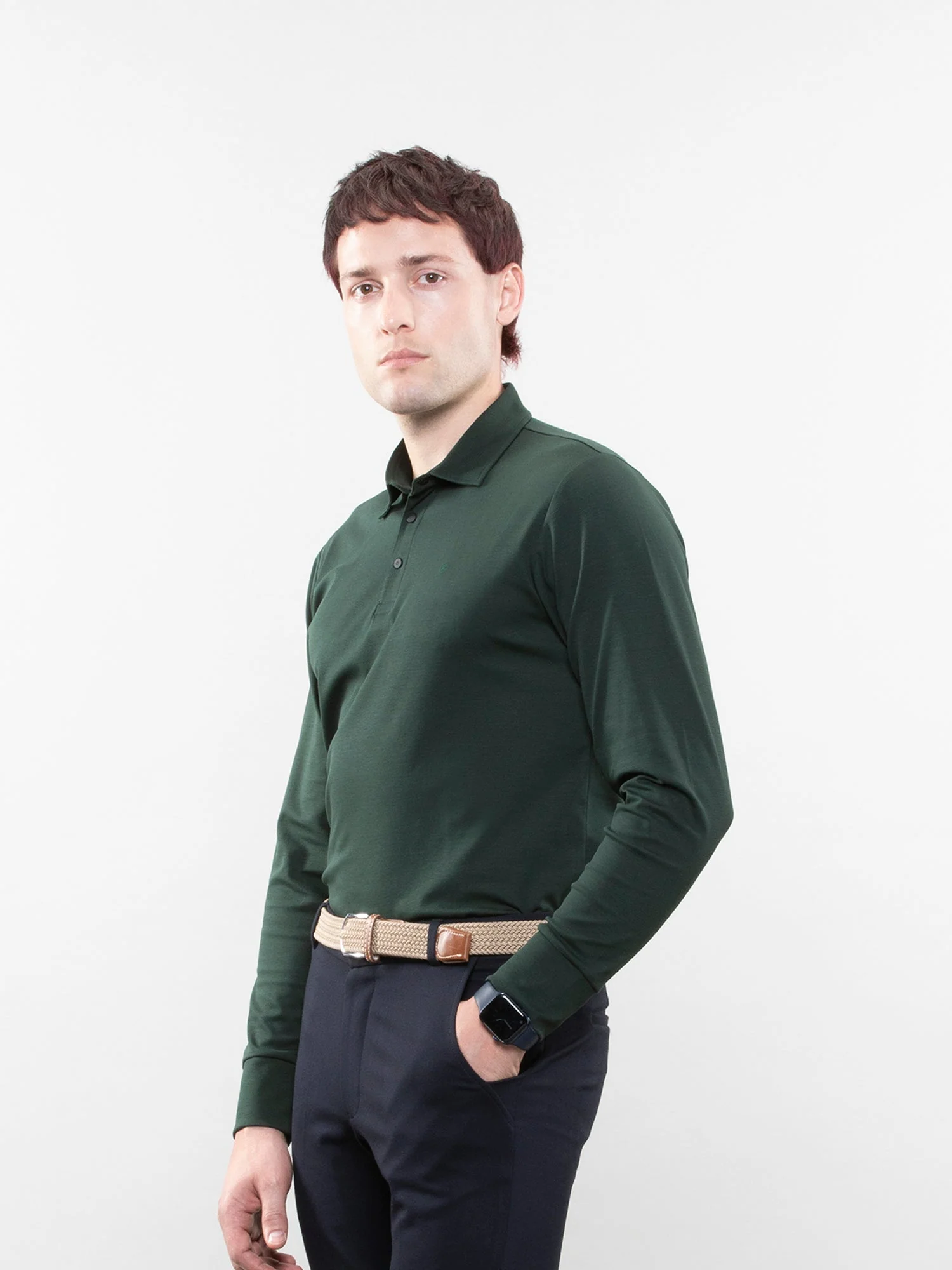 Full-sleeve lifestyle polo - Image 22