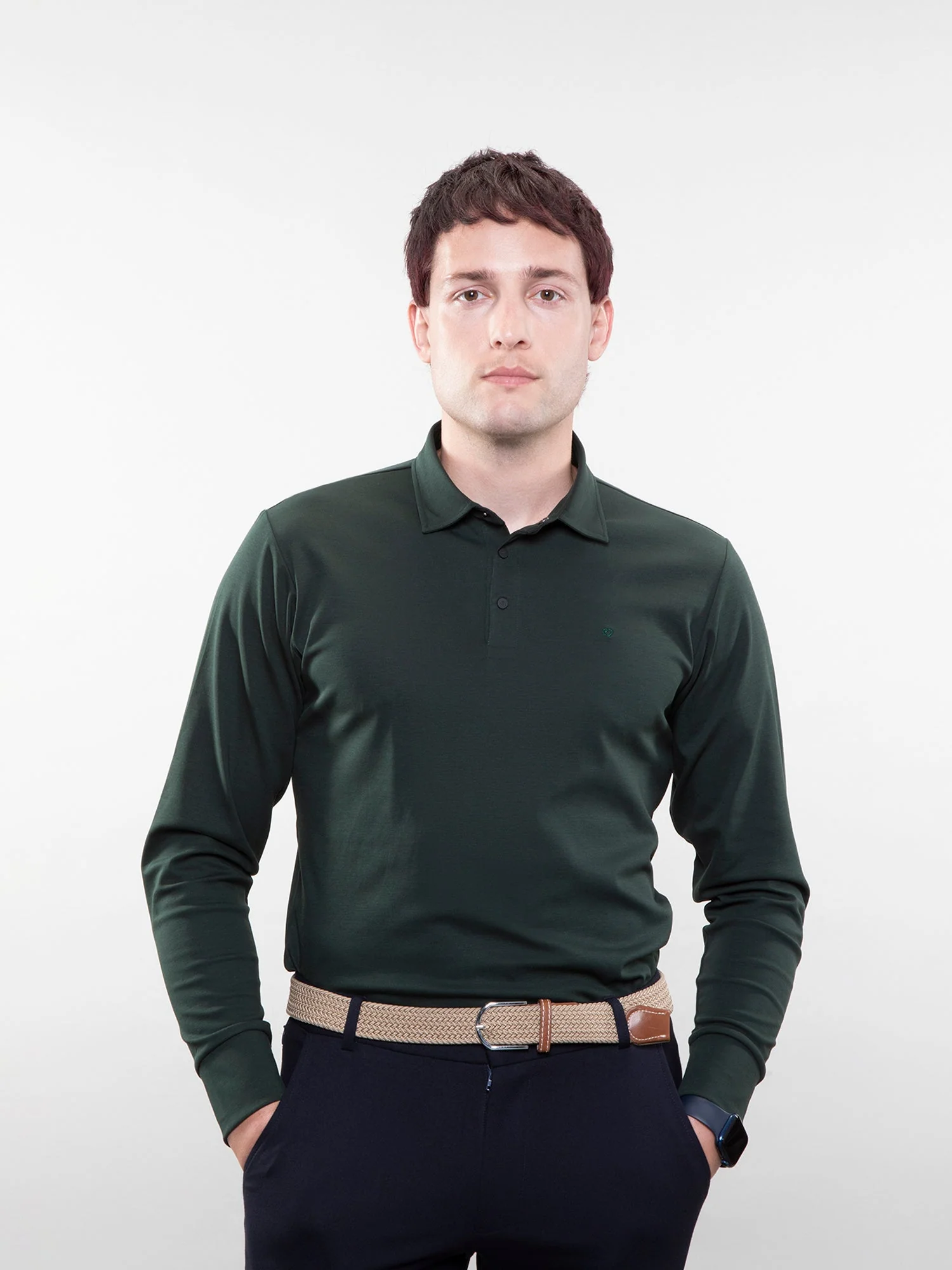 Full-sleeve lifestyle polo - Image 16