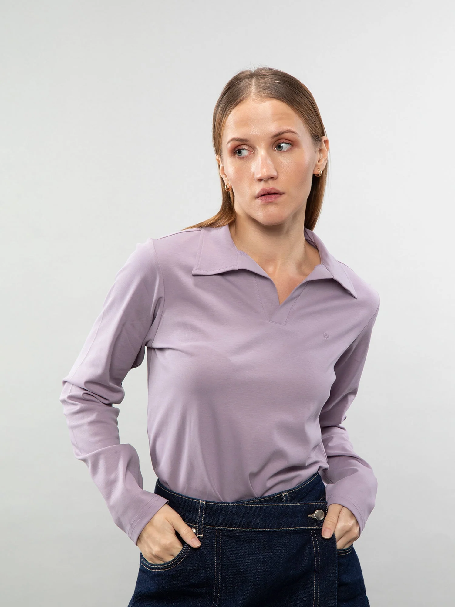 Full-sleeve lifestyle polo - Image 15