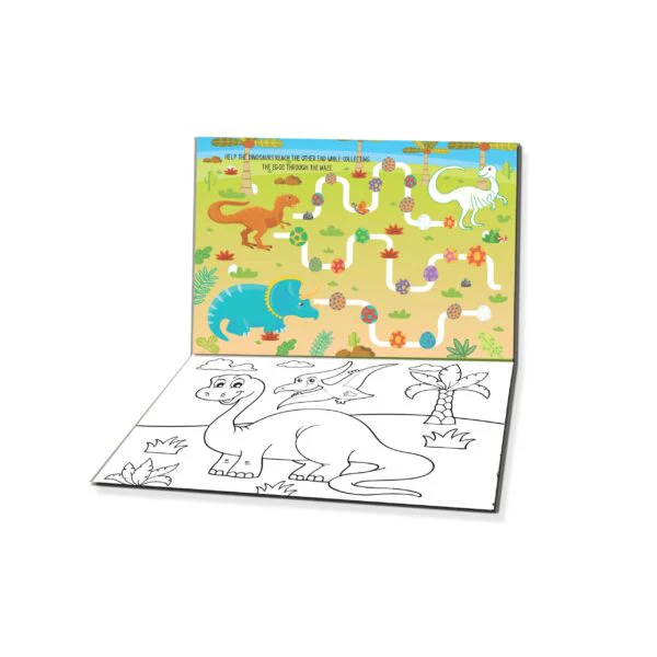 Fun with Dinosaur Activity & Colouring - Image 4