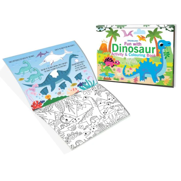 Fun with Dinosaur Activity & Colouring - Image 5