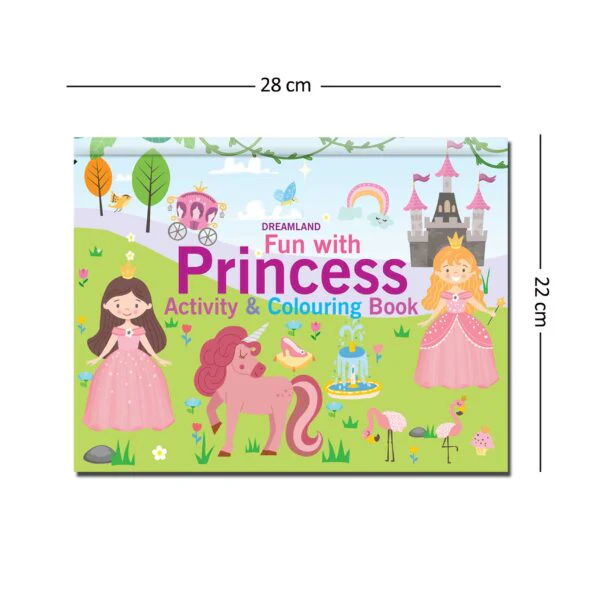 Fun with Princess Activity & Colouring - Image 3