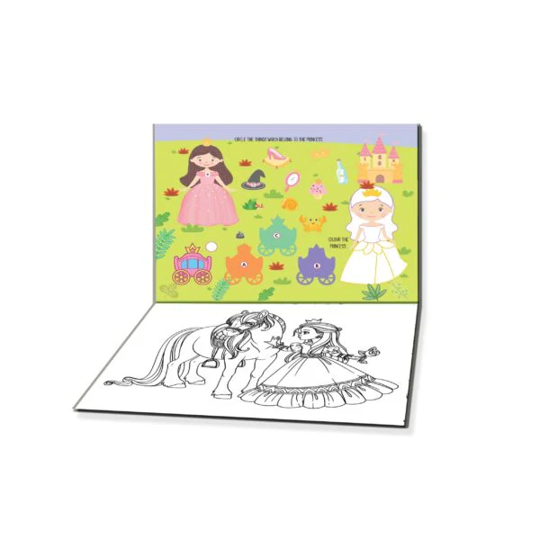 Fun with Princess Activity & Colouring - Image 4