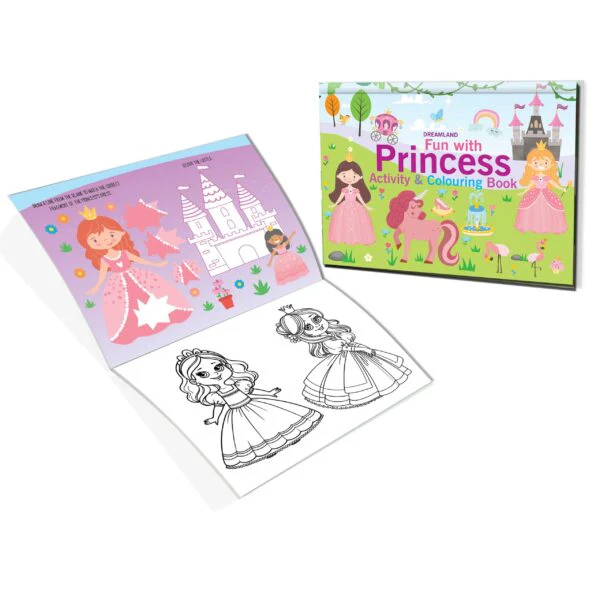 Fun with Princess Activity & Colouring - Image 5