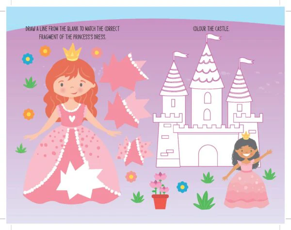 Fun with Princess Activity & Colouring - Image 7