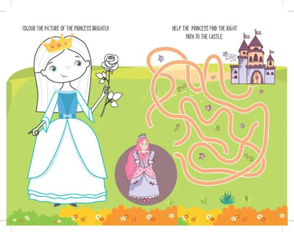 Fun with Princess Activity & Colouring - Image 8