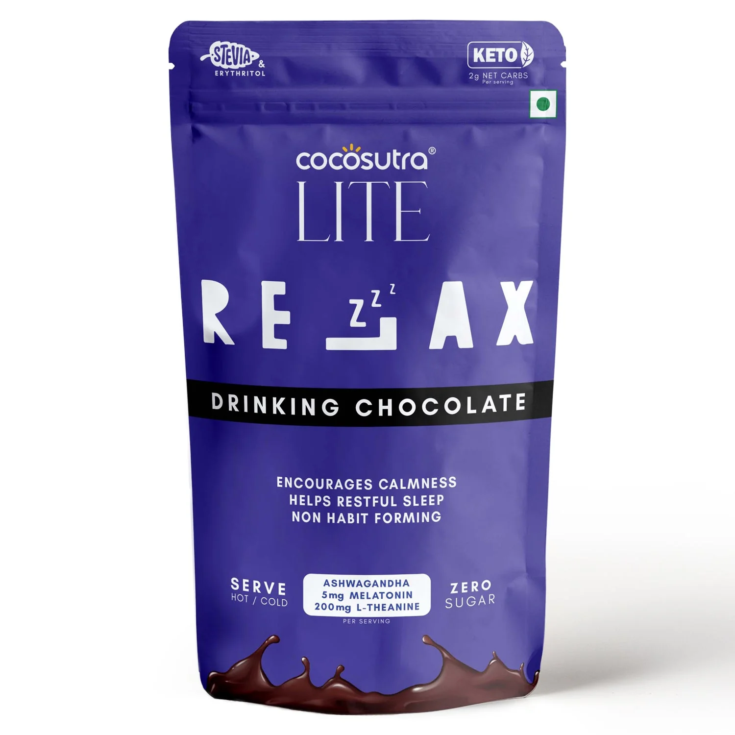 Functional Sugar Free Drinking Chocolate 200 g - Image 3