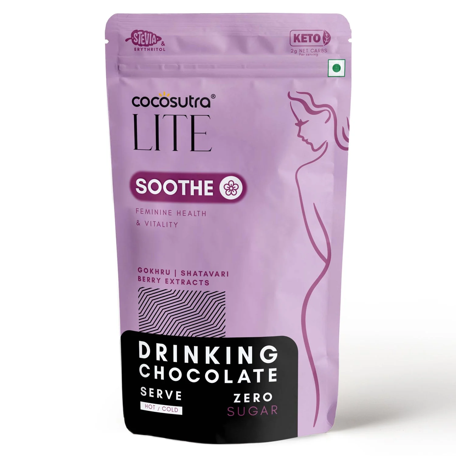 Functional Sugar Free Drinking Chocolate 200 g - Image 5