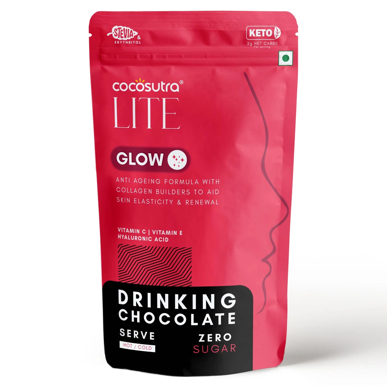 Functional Sugar Free Drinking Chocolate 200 g - Image 6