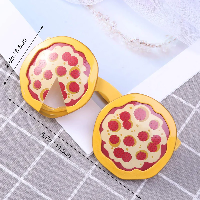 Funny Pizza Themed Frame Kids Goggles (Pack of 1) - Image 4