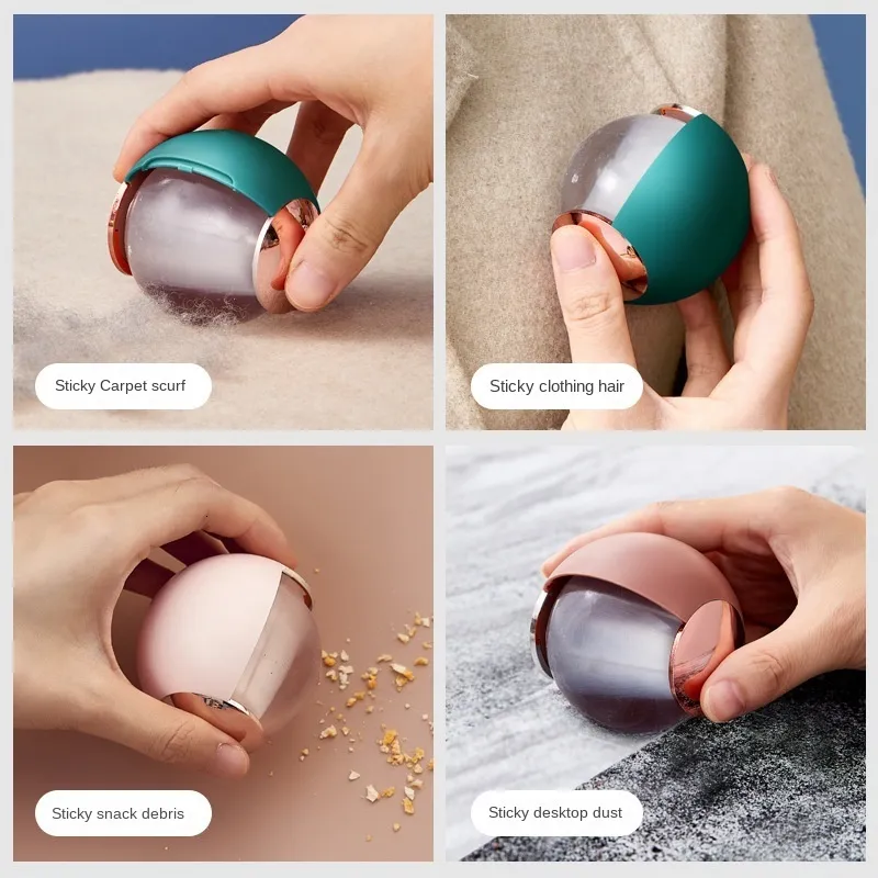 FurBall: Portable Pet Hair Buster with Reusable Gel Lint Roller for Easy Dog & Cat Hair Removal - Image 5