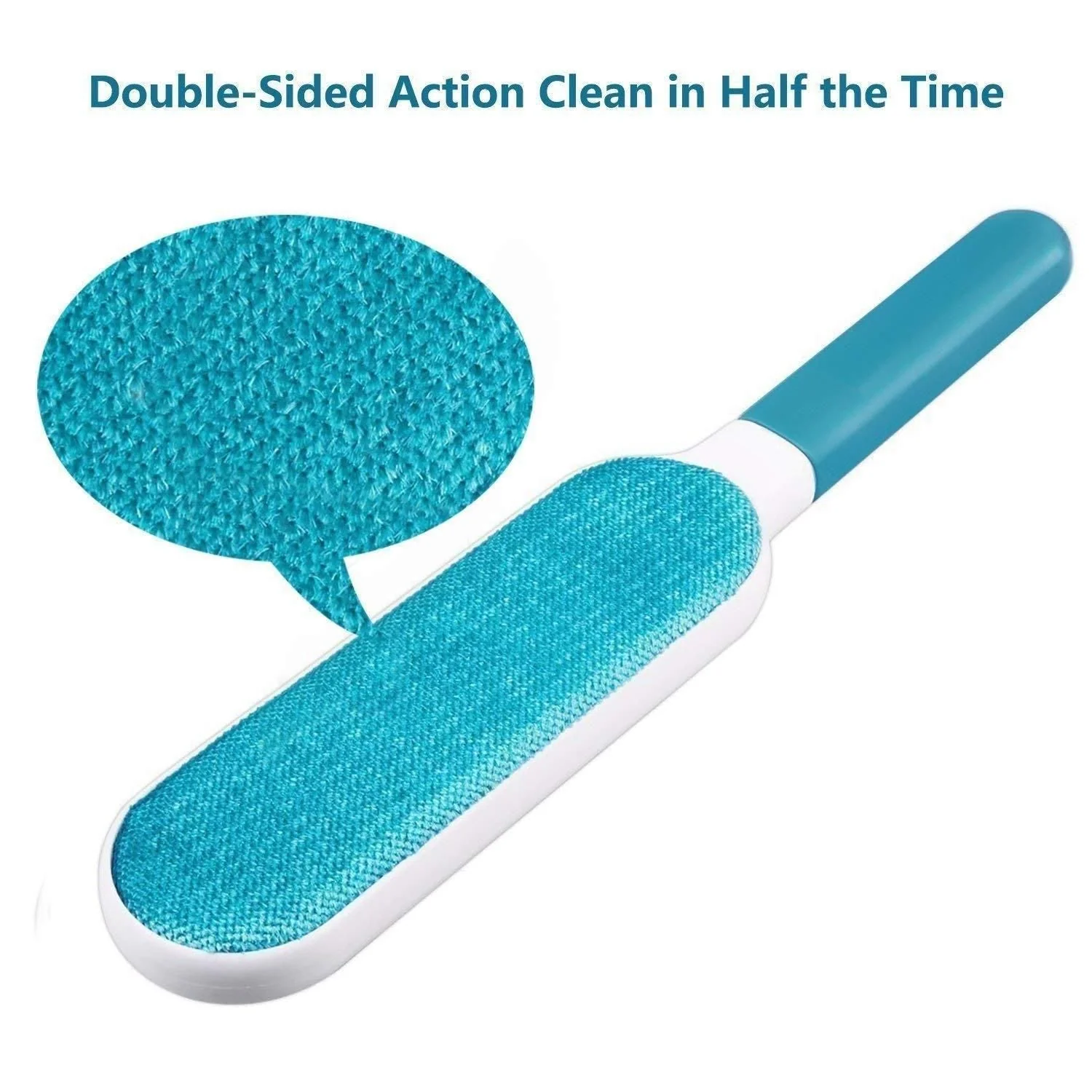 FurSweep: Reusable Pet Hair & Lint Remover Brush with Self-Cleaning Base for Clothes, Furniture & Car Upholstery - Image 5