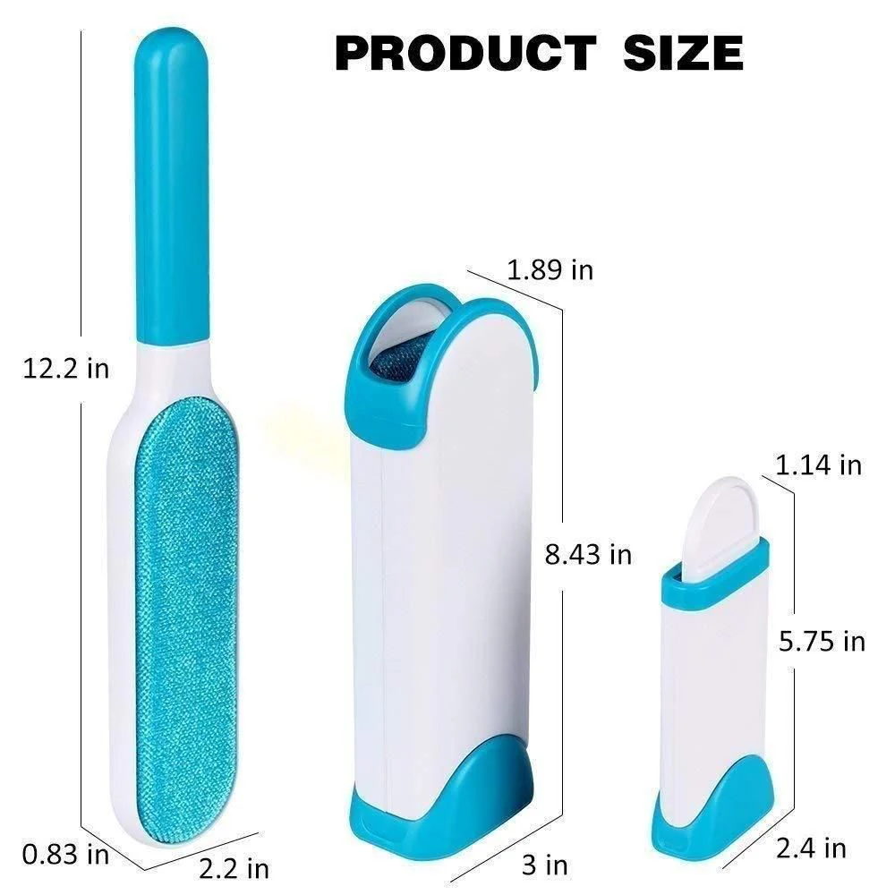 FurSweep: Reusable Pet Hair & Lint Remover Brush with Self-Cleaning Base for Clothes, Furniture & Car Upholstery - Image 7