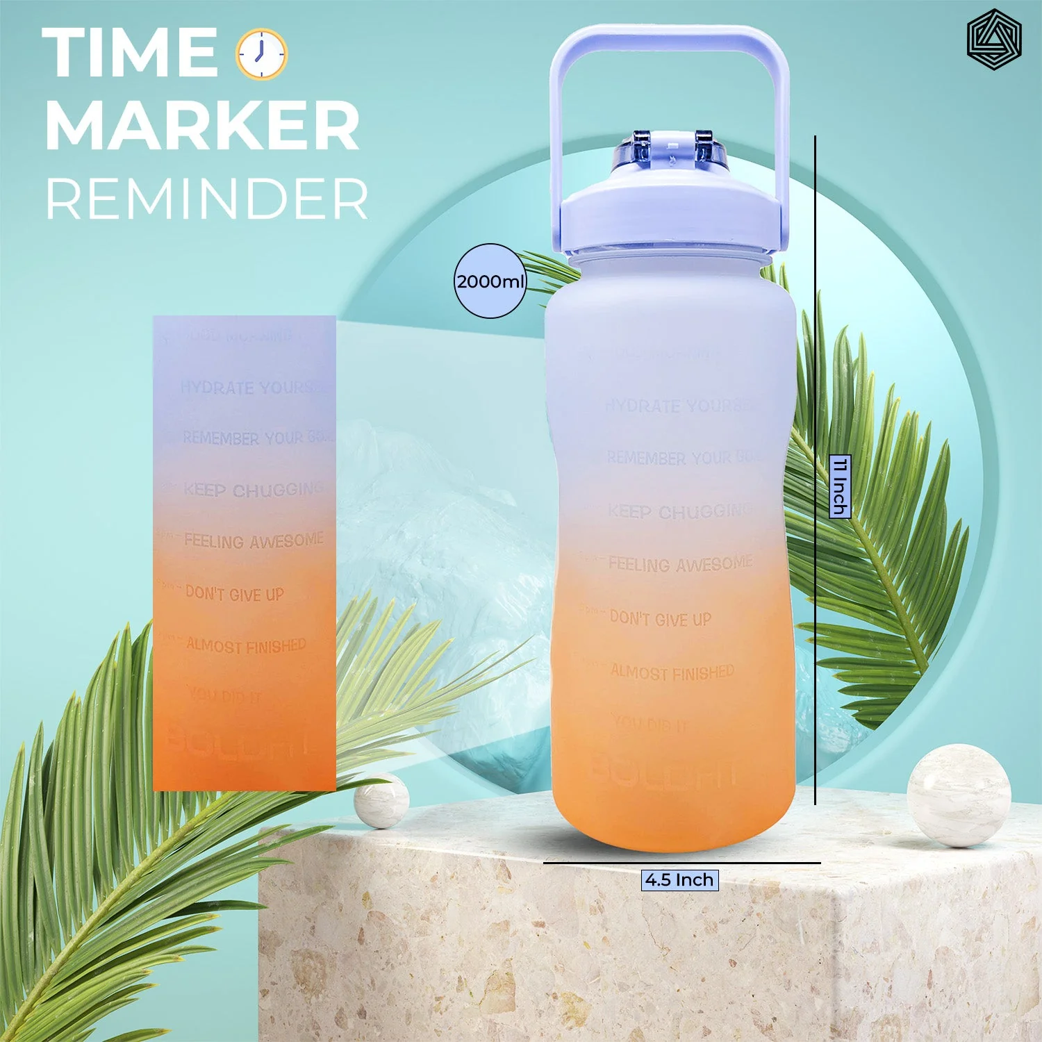 Gallon Motivational Bottle - 2 Litres - Image 23