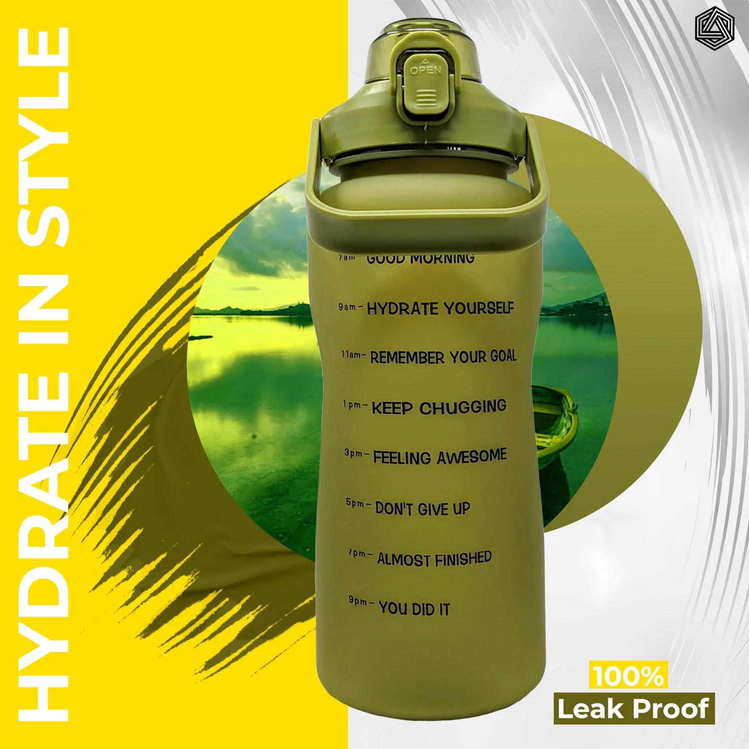 Gallon Motivational Bottle - 2 Litres - Image 8