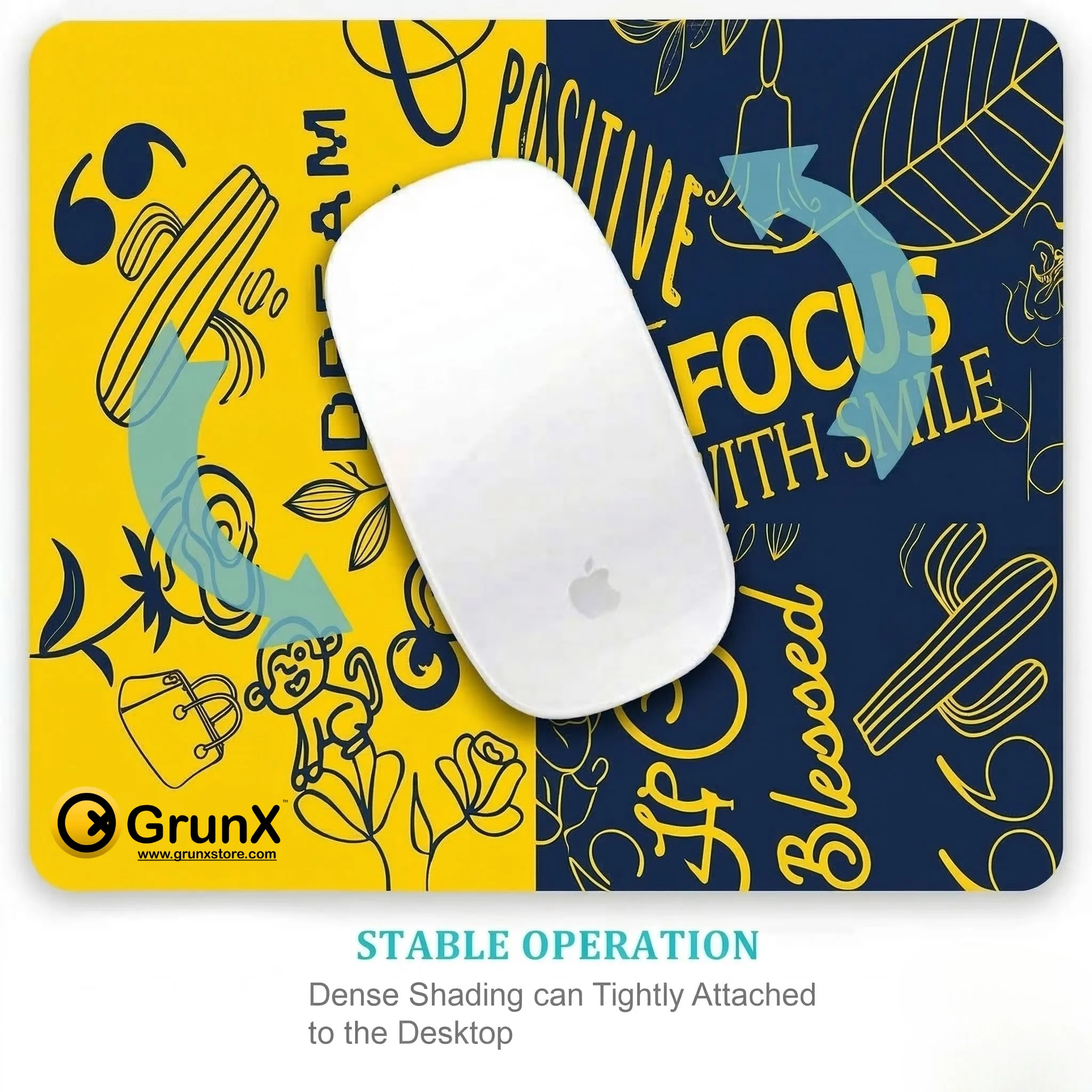Gaming Mouse Pad With Anti Slip Soft Rubber Desk Mat - Pad Pro - Image 6