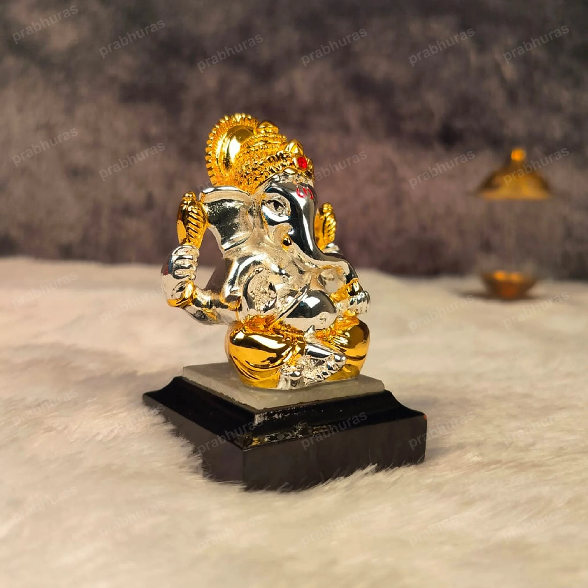 Ganesh Ji Idol For Office car dashboard Temple - Image 2