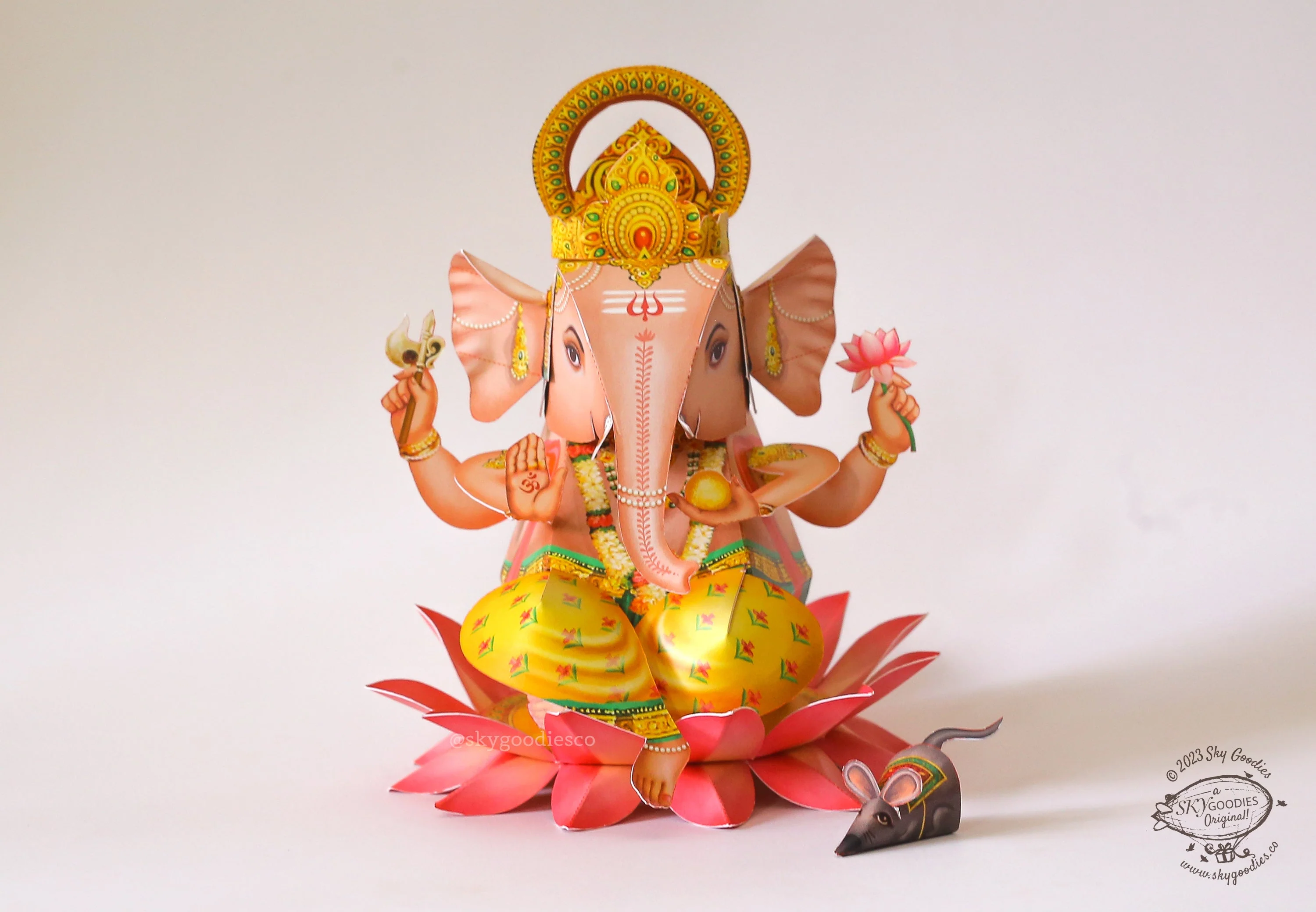 Ganesha DIY Paper Craft Kit - Image 3