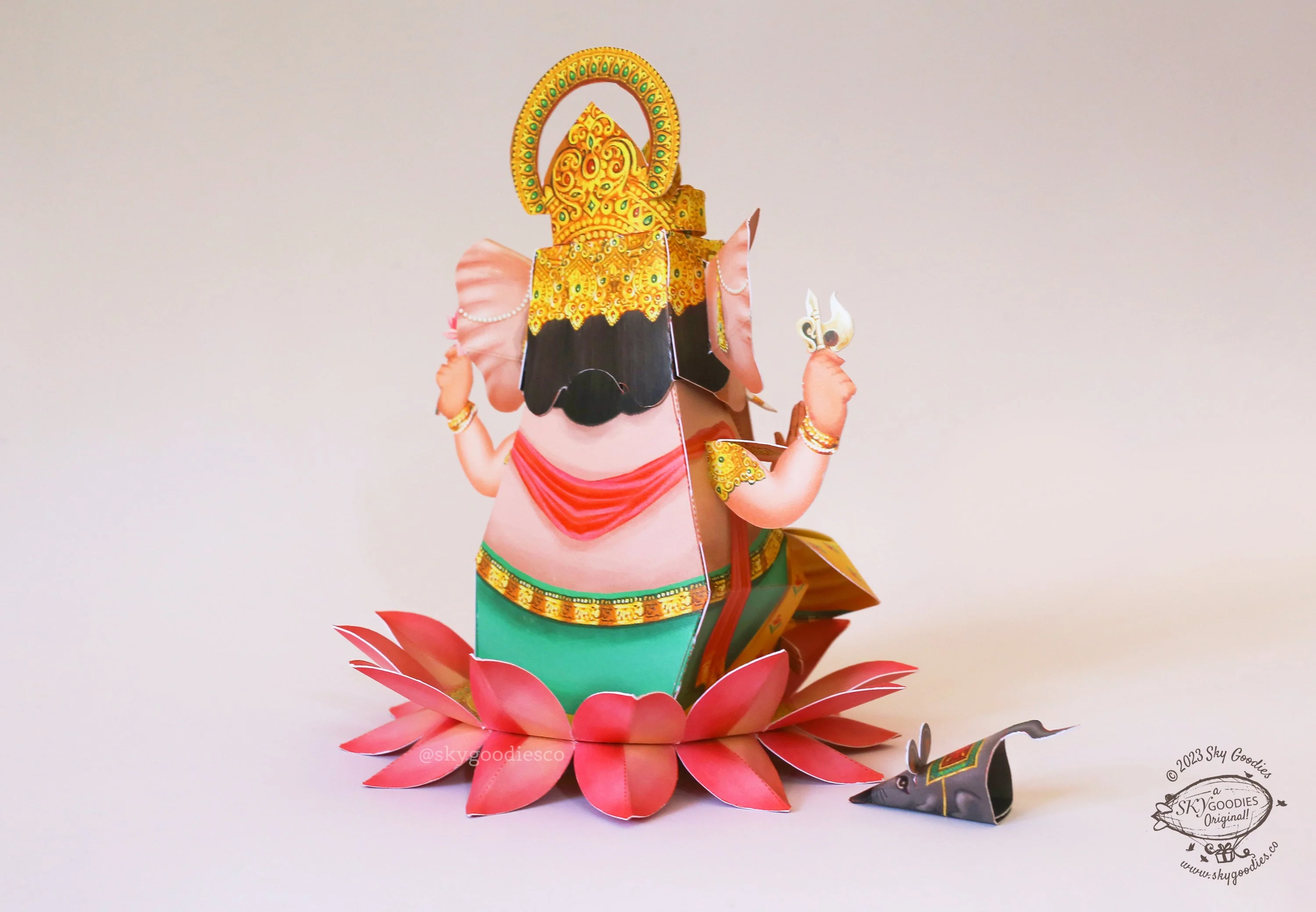 Ganesha DIY Paper Craft Kit - Image 5
