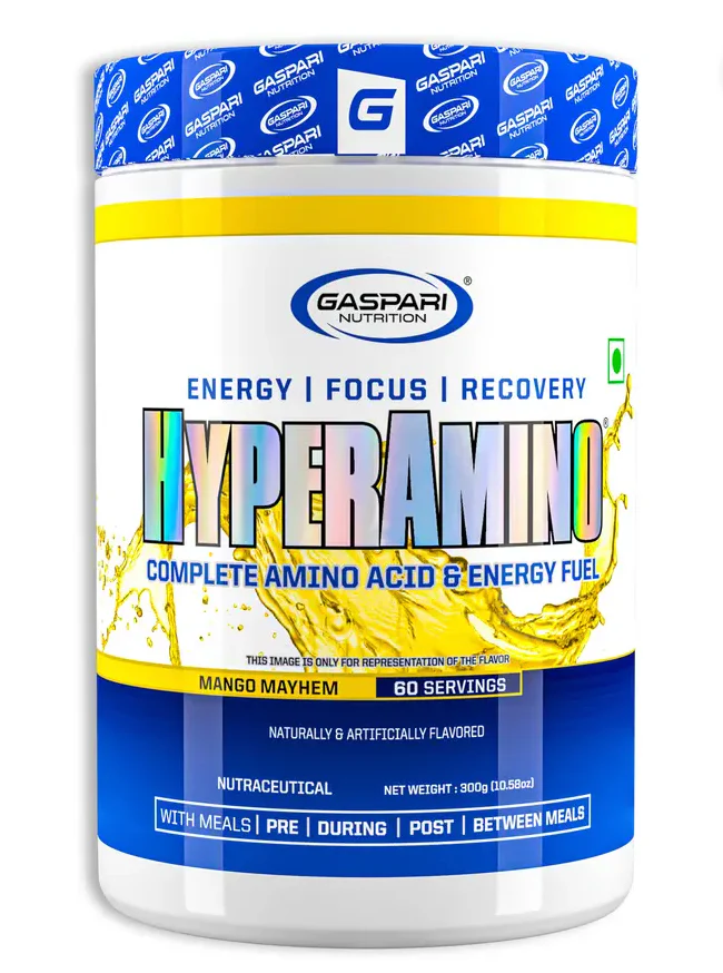 Gaspari Hyper Amino - 300 gm, 60 Serving - Image 5