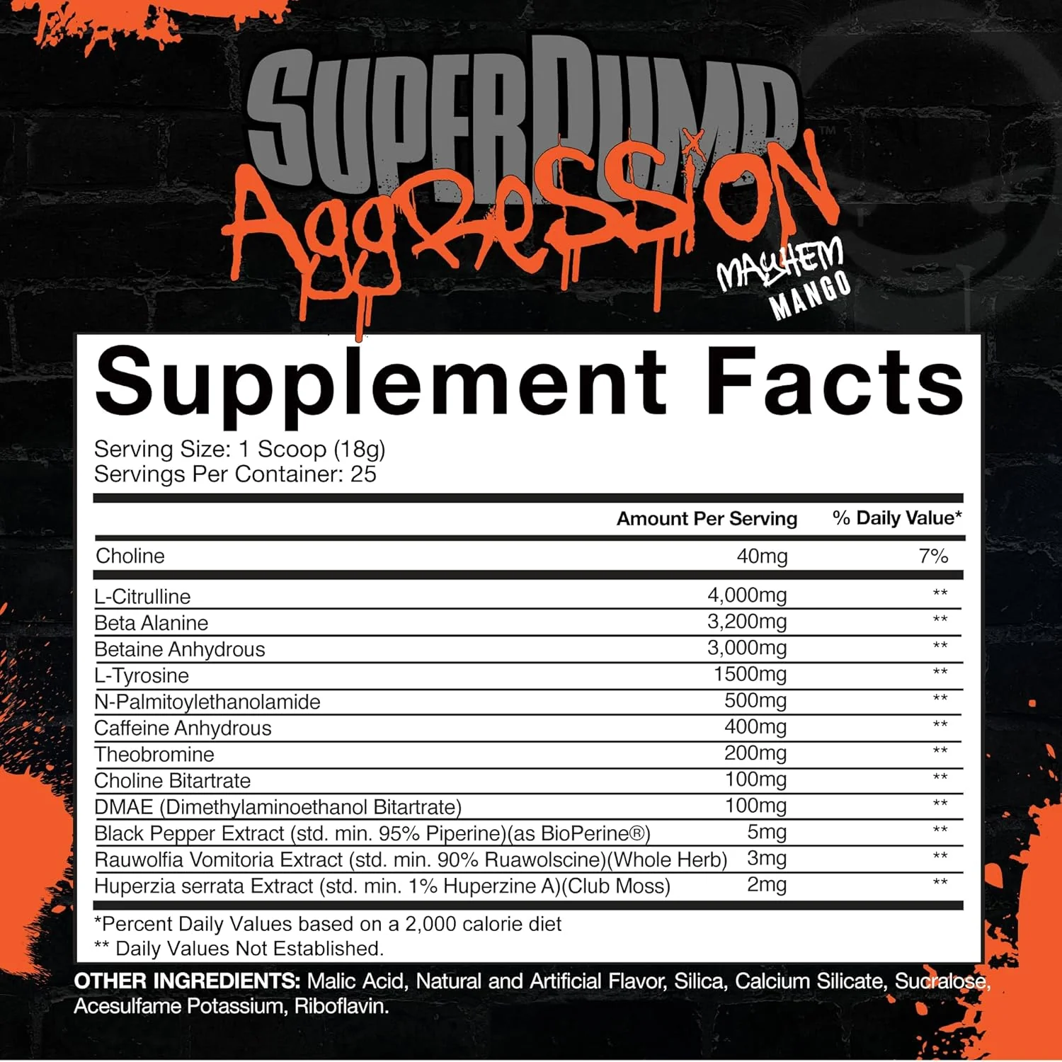 Gaspari Nutrition SuperPump Aggression Pre-Workout - Image 2