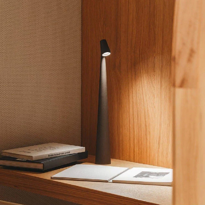 GeekSleek: Minimalist Wireless LED Table Lamp with Touch Control, Stepless Dimming & Rechargeable Design for Home & Office - Image 13