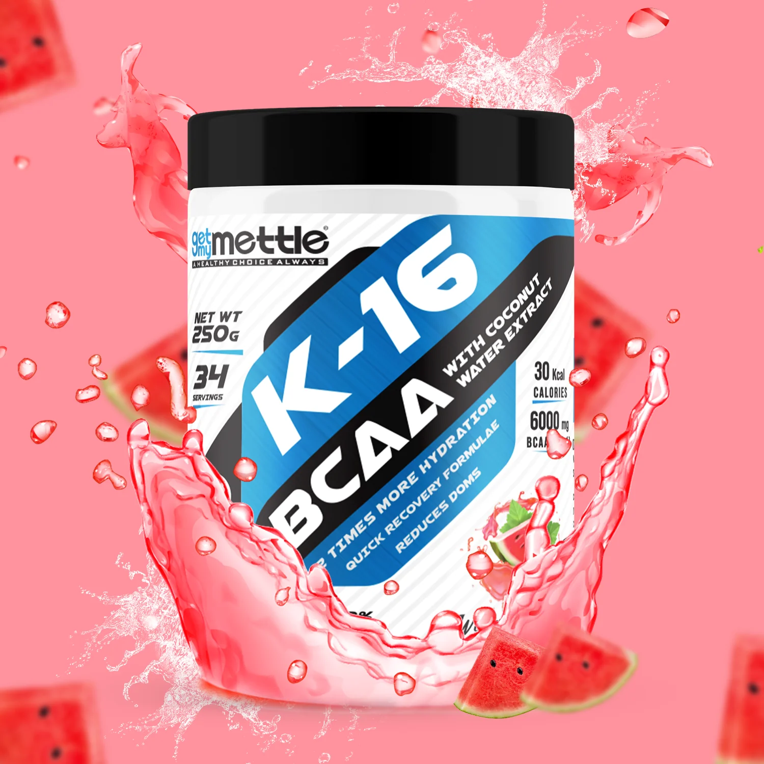 GetmyMettle K-16 BCAA with Coconut Water Extract - Image 6