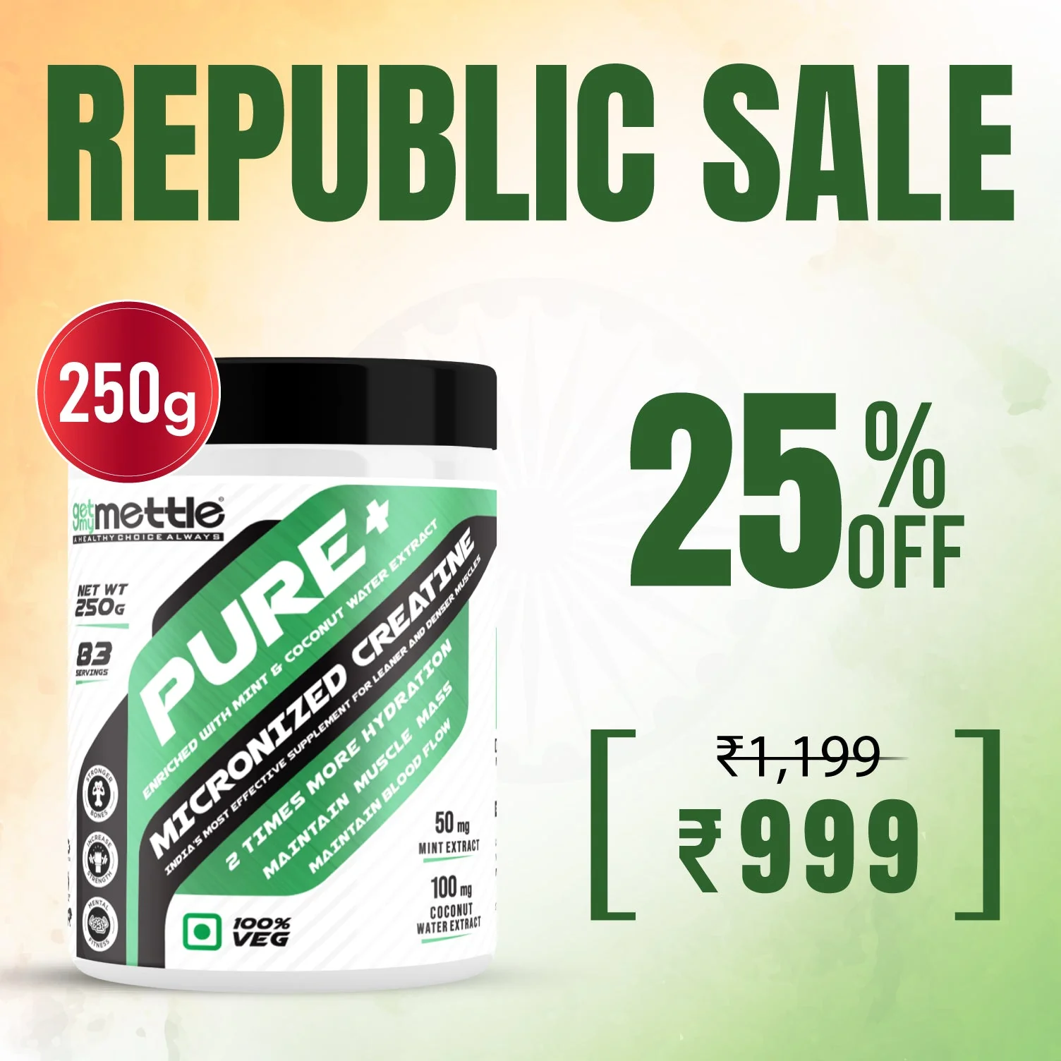 GetmyMettle Pure+ Micronized Creatine - Image 14