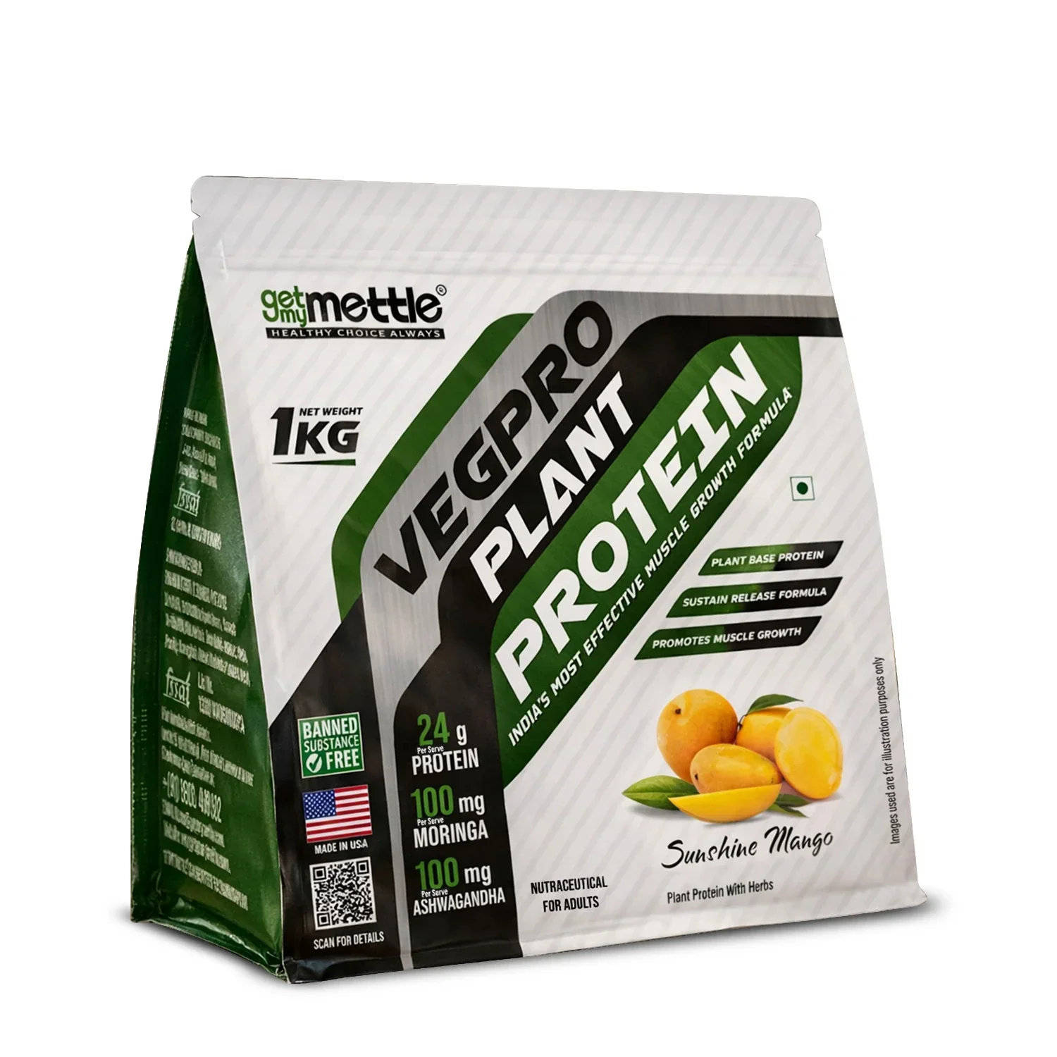 GetmyMettle Veg Pro | Plant Protein 24g - Image 13