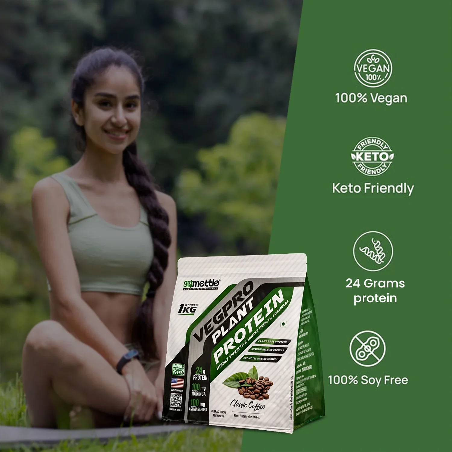 GetmyMettle Veg Pro | Plant Protein 24g - Image 19