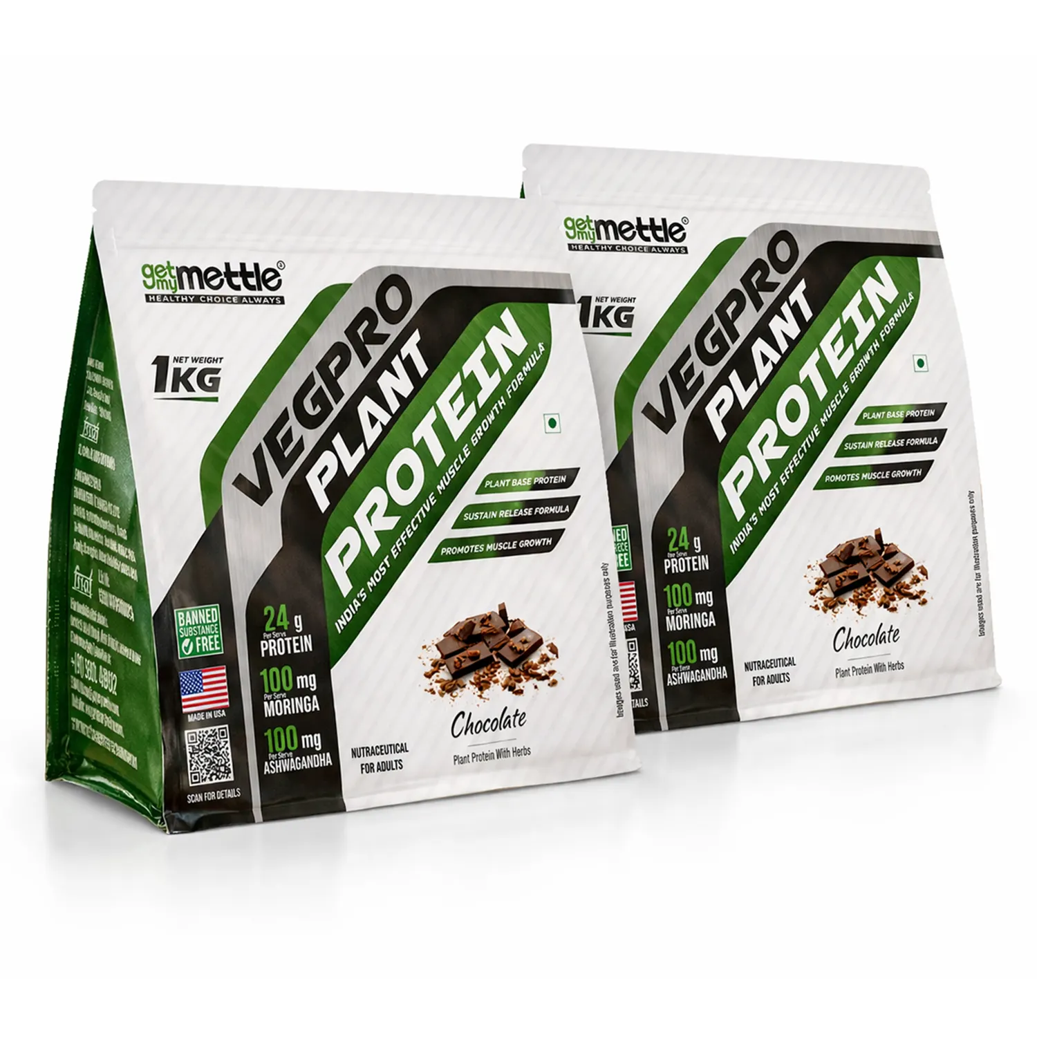 GetmyMettle Veg Pro | Plant Protein 24g - Image 21