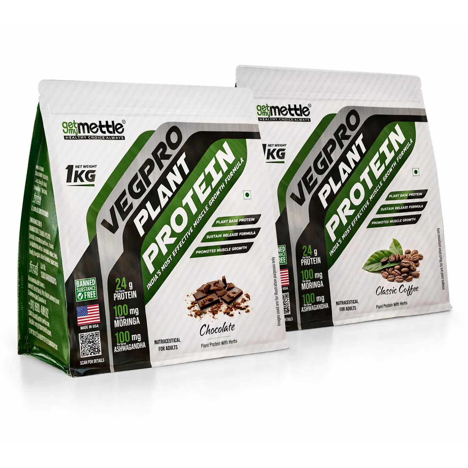 GetmyMettle Veg Pro | Plant Protein 24g - Image 25