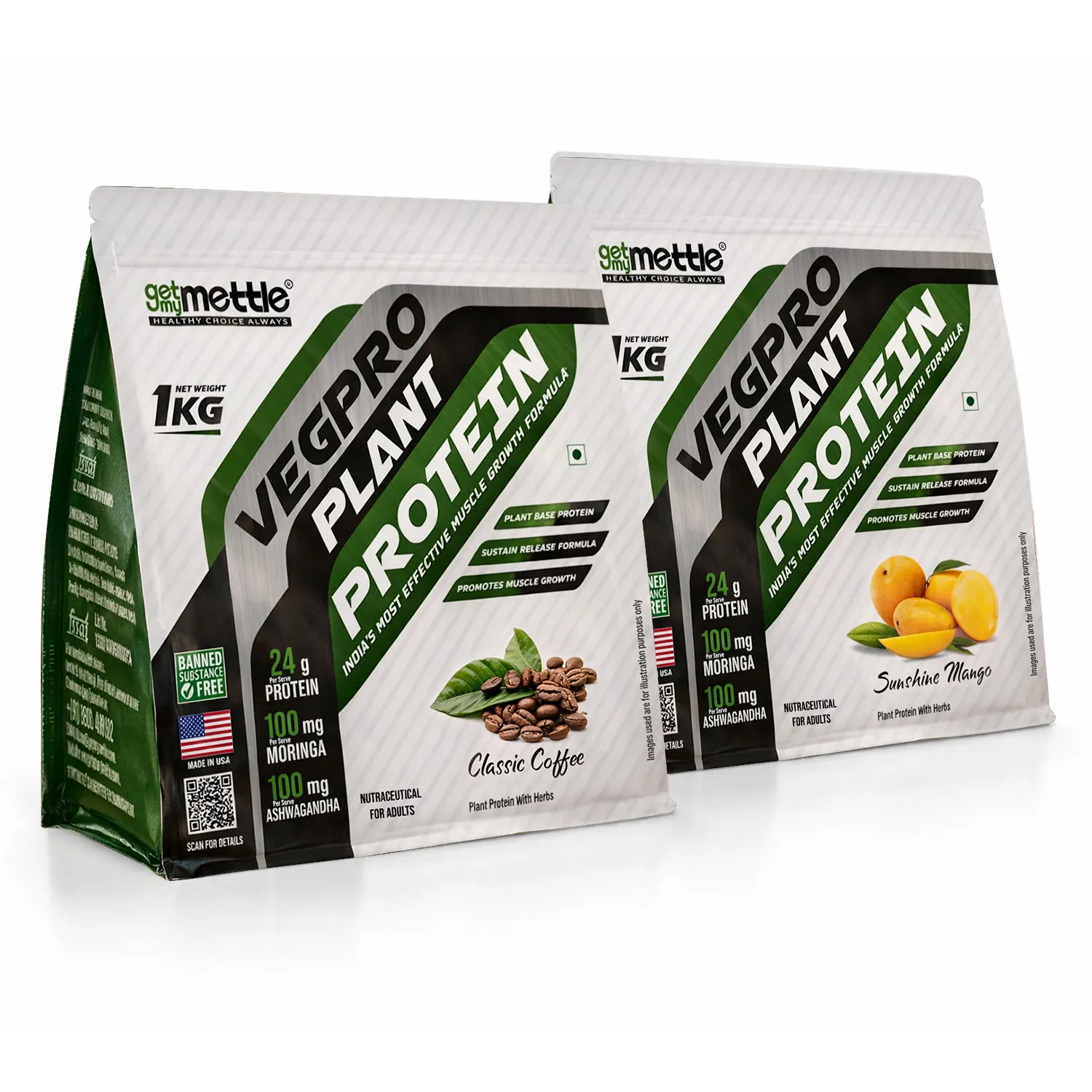 GetmyMettle Veg Pro | Plant Protein 24g - Image 27