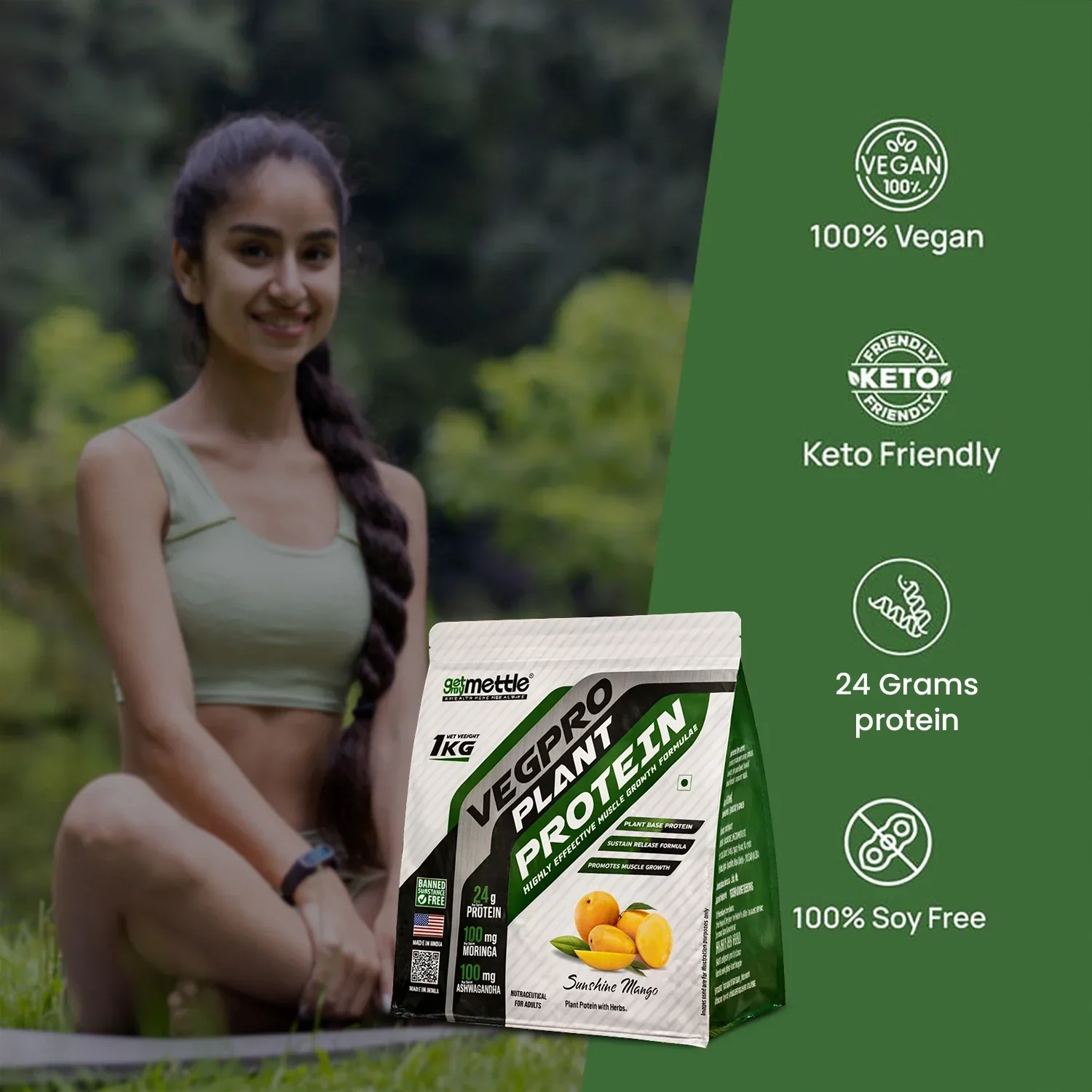 GetmyMettle Veg Pro | Plant Protein 24g - Image 57