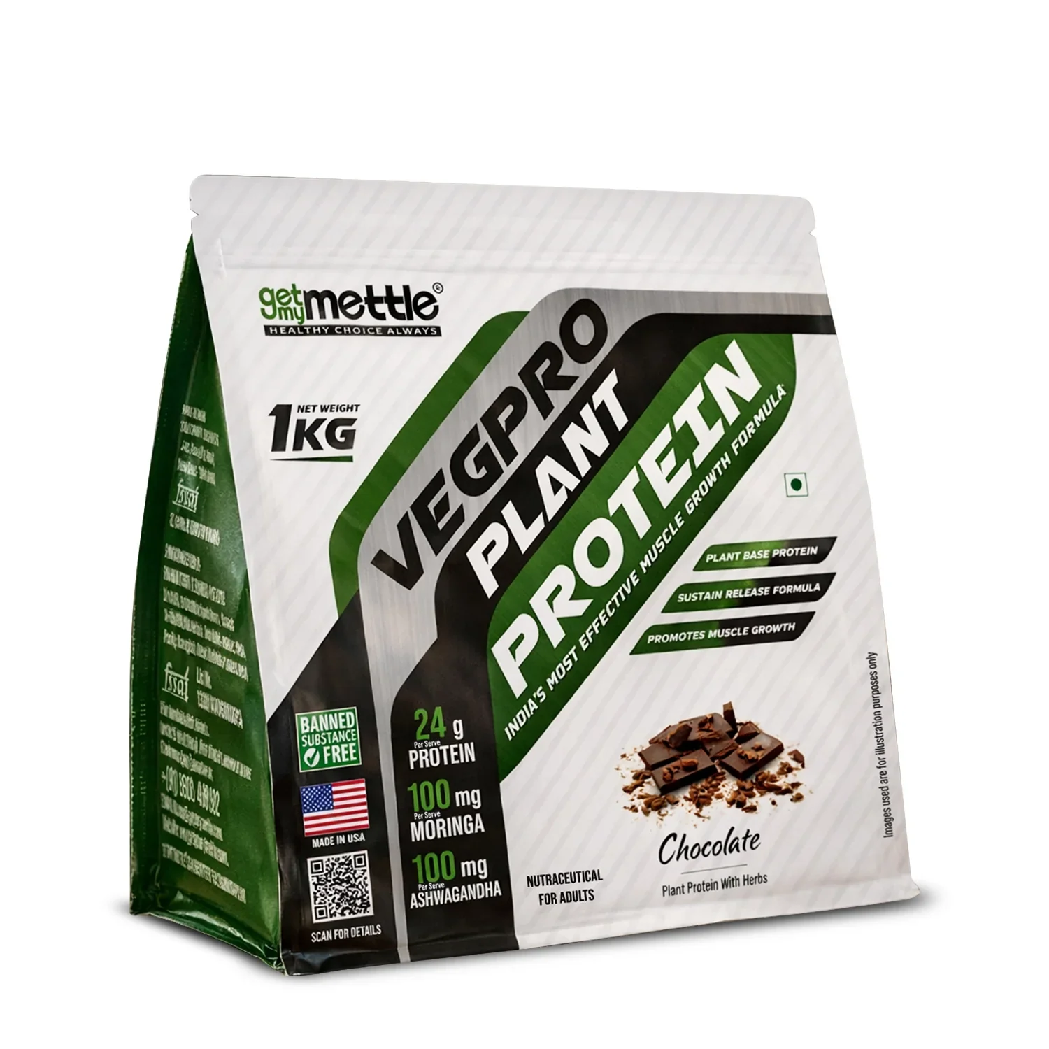 GetmyMettle Veg Pro | Plant Protein 24g - Image 66