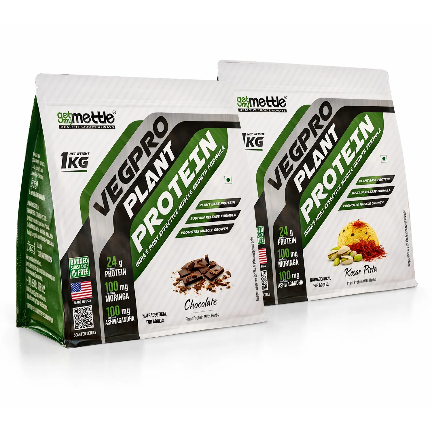 GetmyMettle Veg Pro | Plant Protein 24g - Image 74