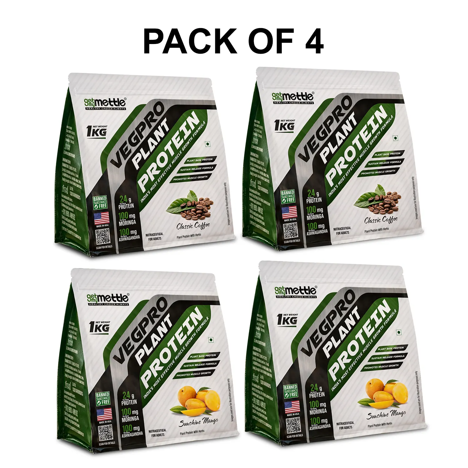 GetmyMettle Veg Pro | Plant Protein 24g - Image 78