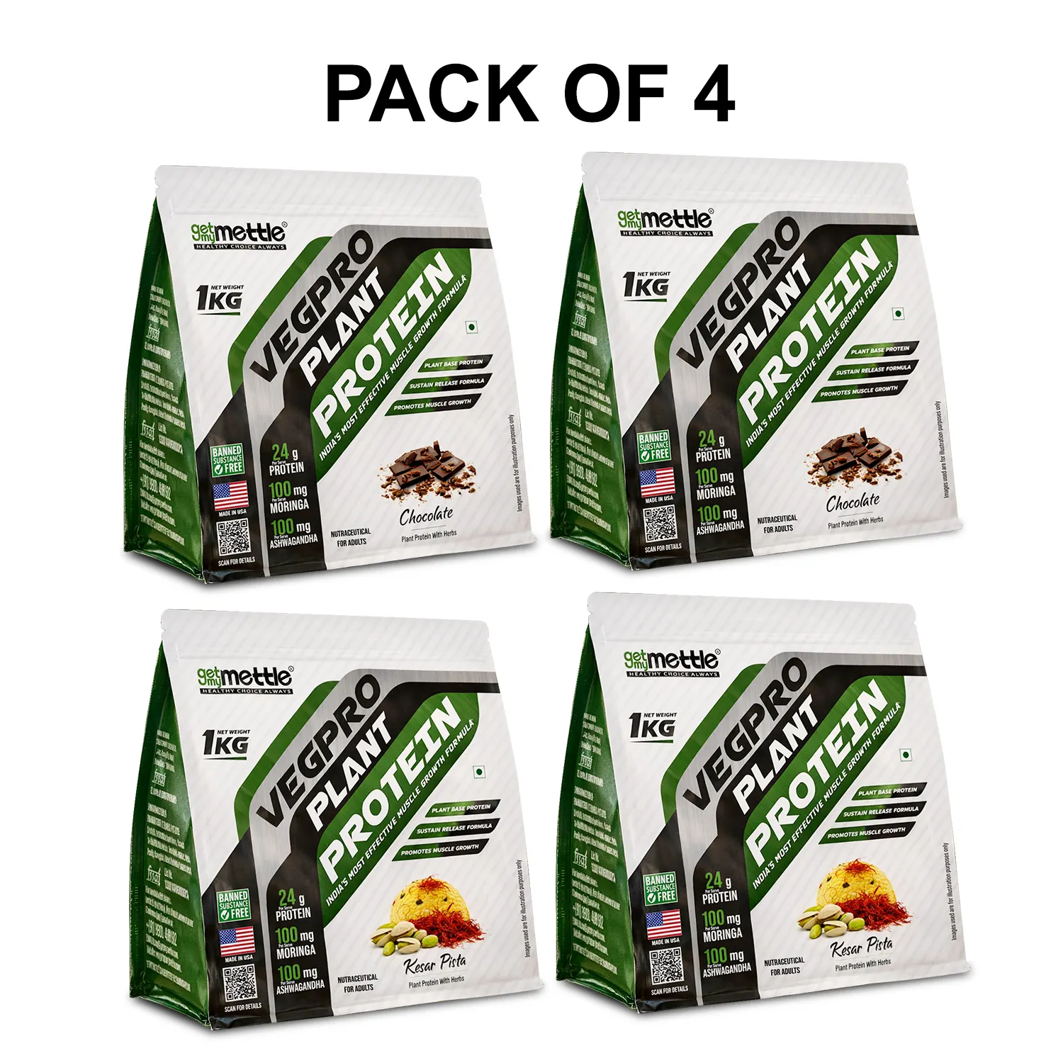 GetmyMettle Veg Pro | Plant Protein 24g - Image 79