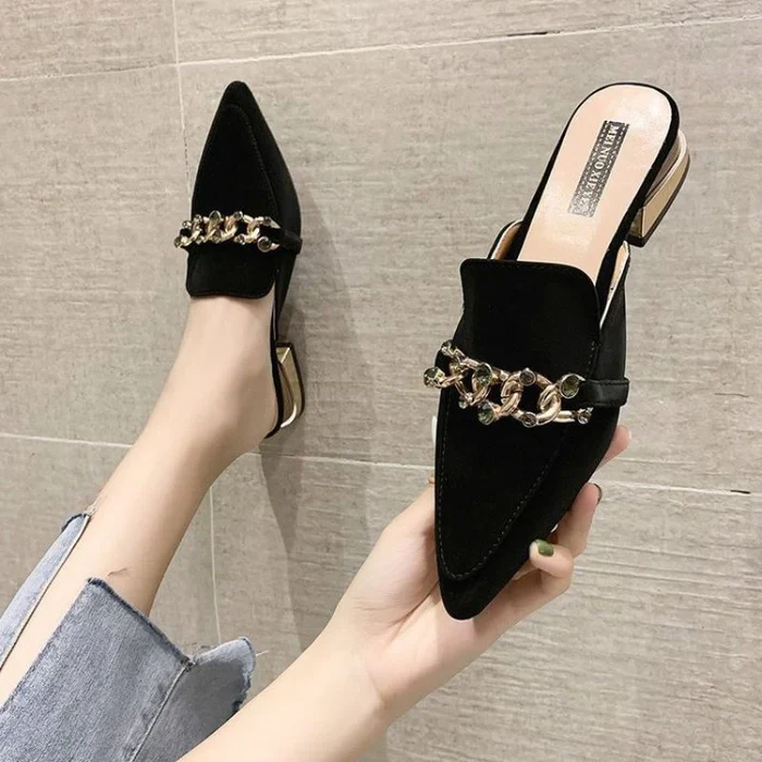 Gina Pointed Flats - Image 3