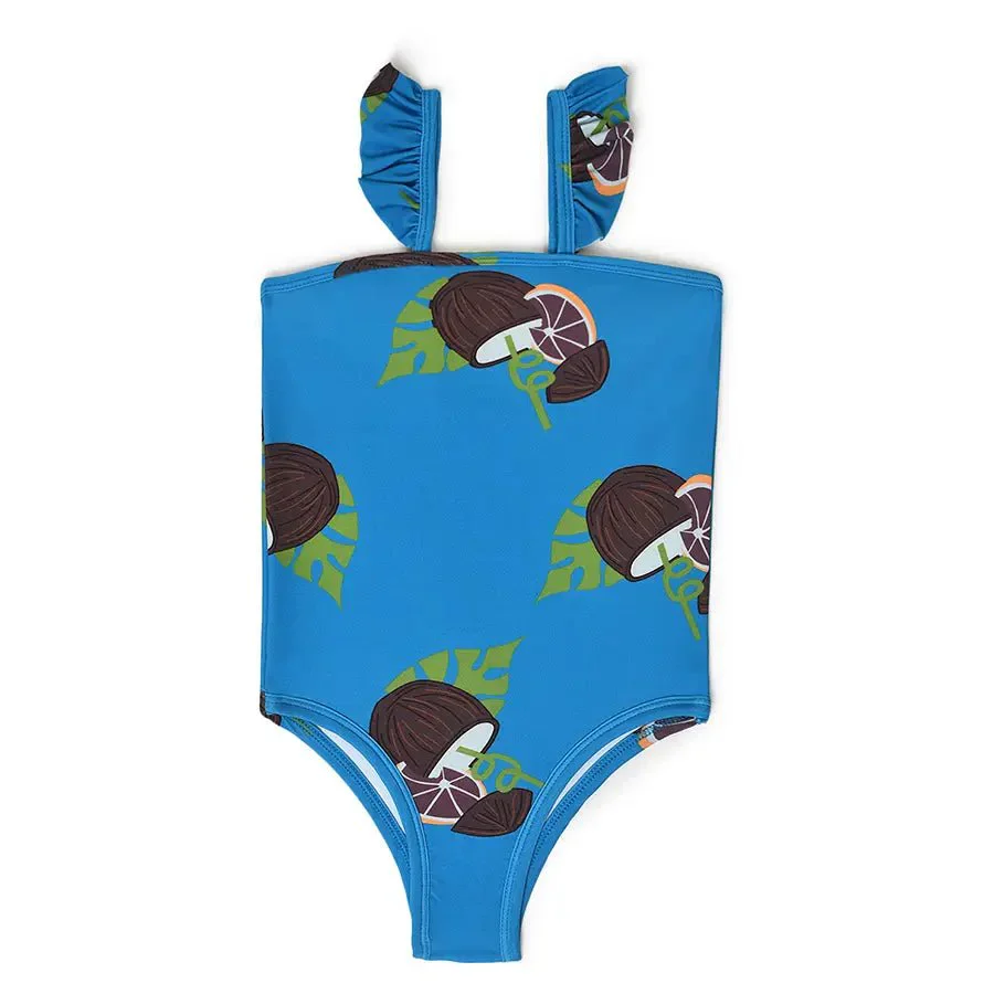 Girls One-Piece Swimsuit For Baby