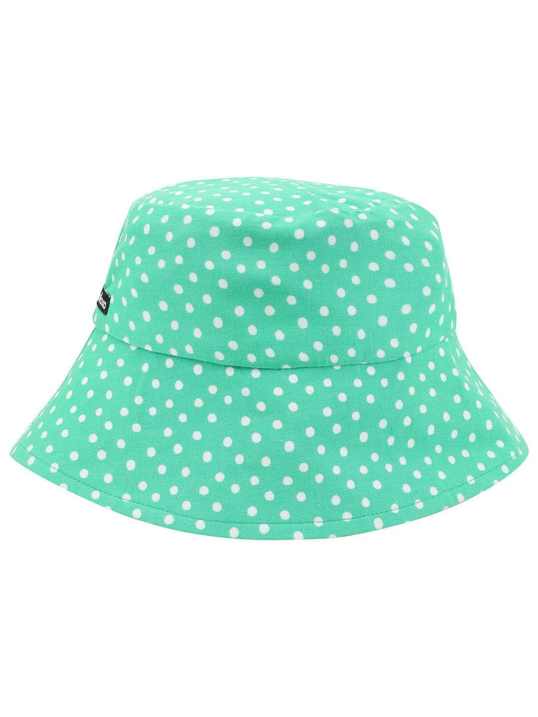 Glossy Green Dual Color Reversible Women Hat For Style - Image 3