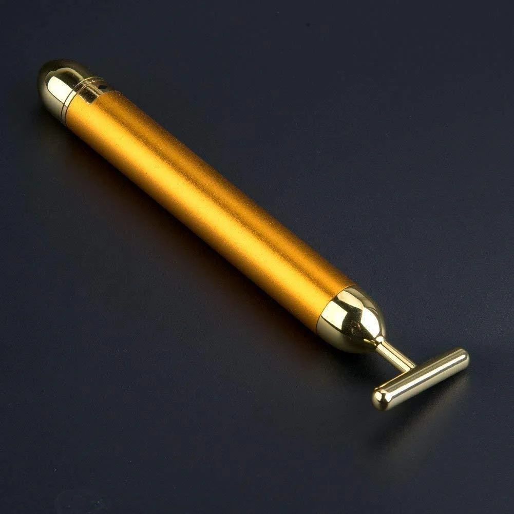 GlowLift: Electric Vibration Facial Massage Roller with T-Shaped Design for Anti-Wrinkle Skin Care & Face Lifting - Image 3