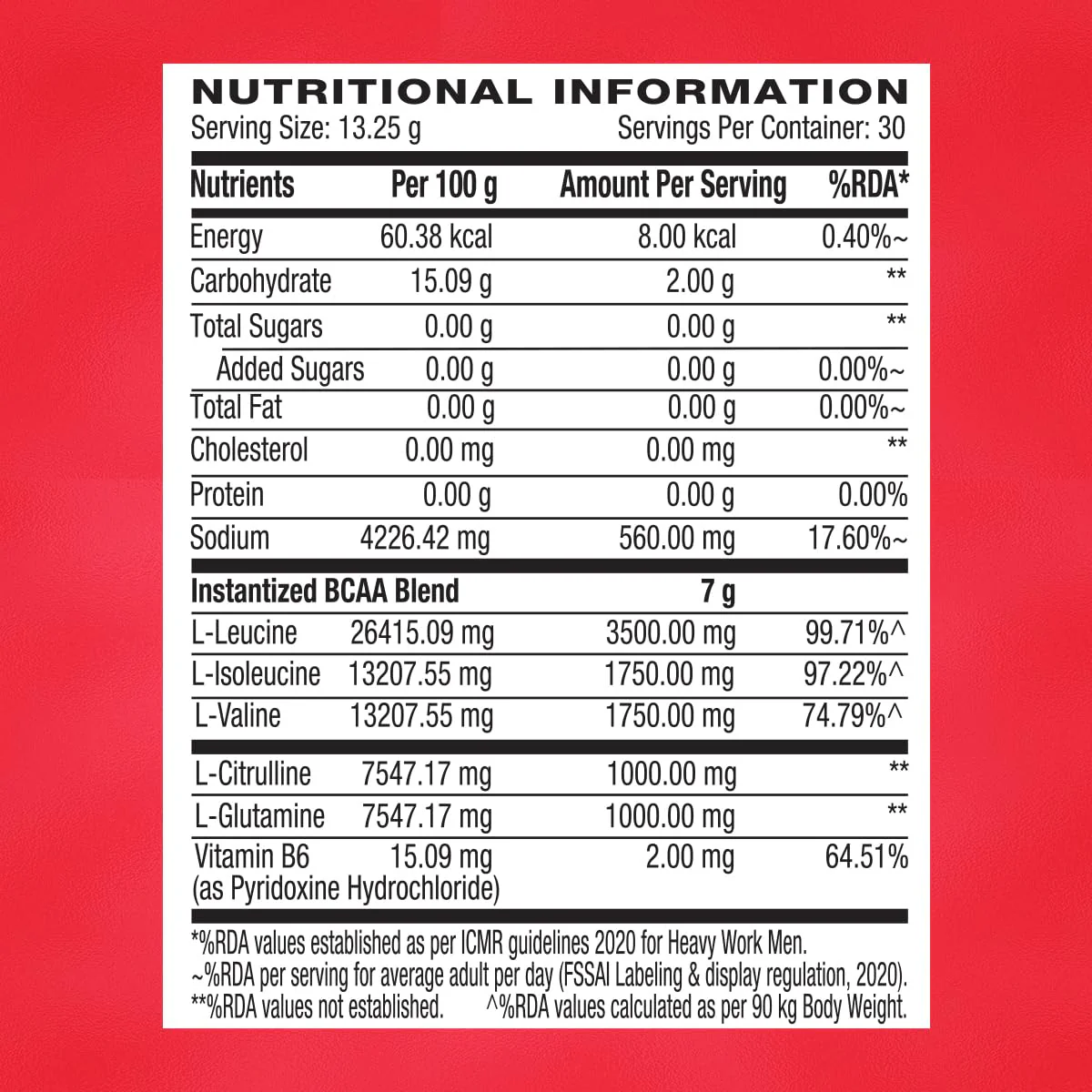 GNC AMP Gold Series BCAA Advanced | 400 gm | 30 Servings - Image 5