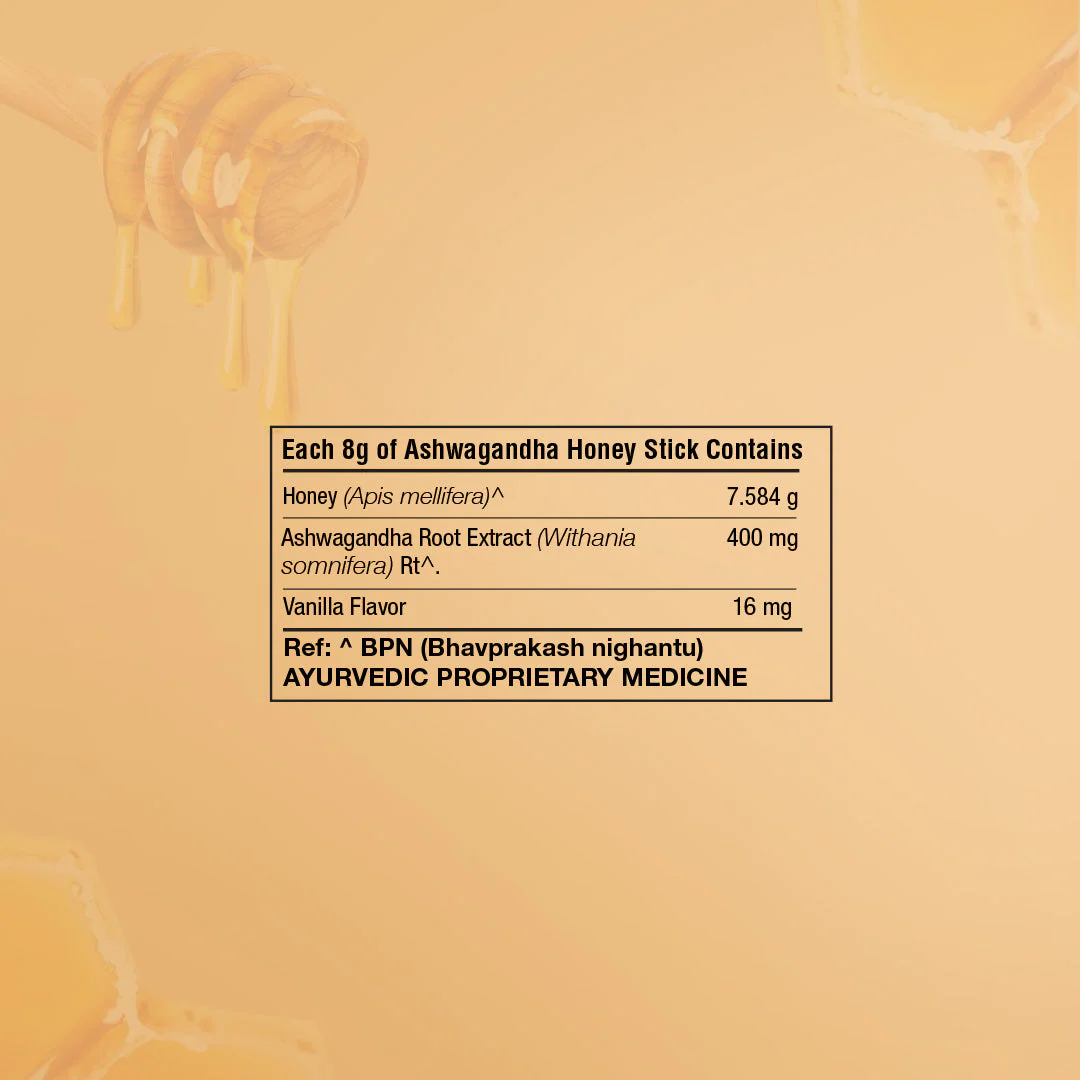 GNC Ashwagandha Honey Stick 10 | 8g - Image 11