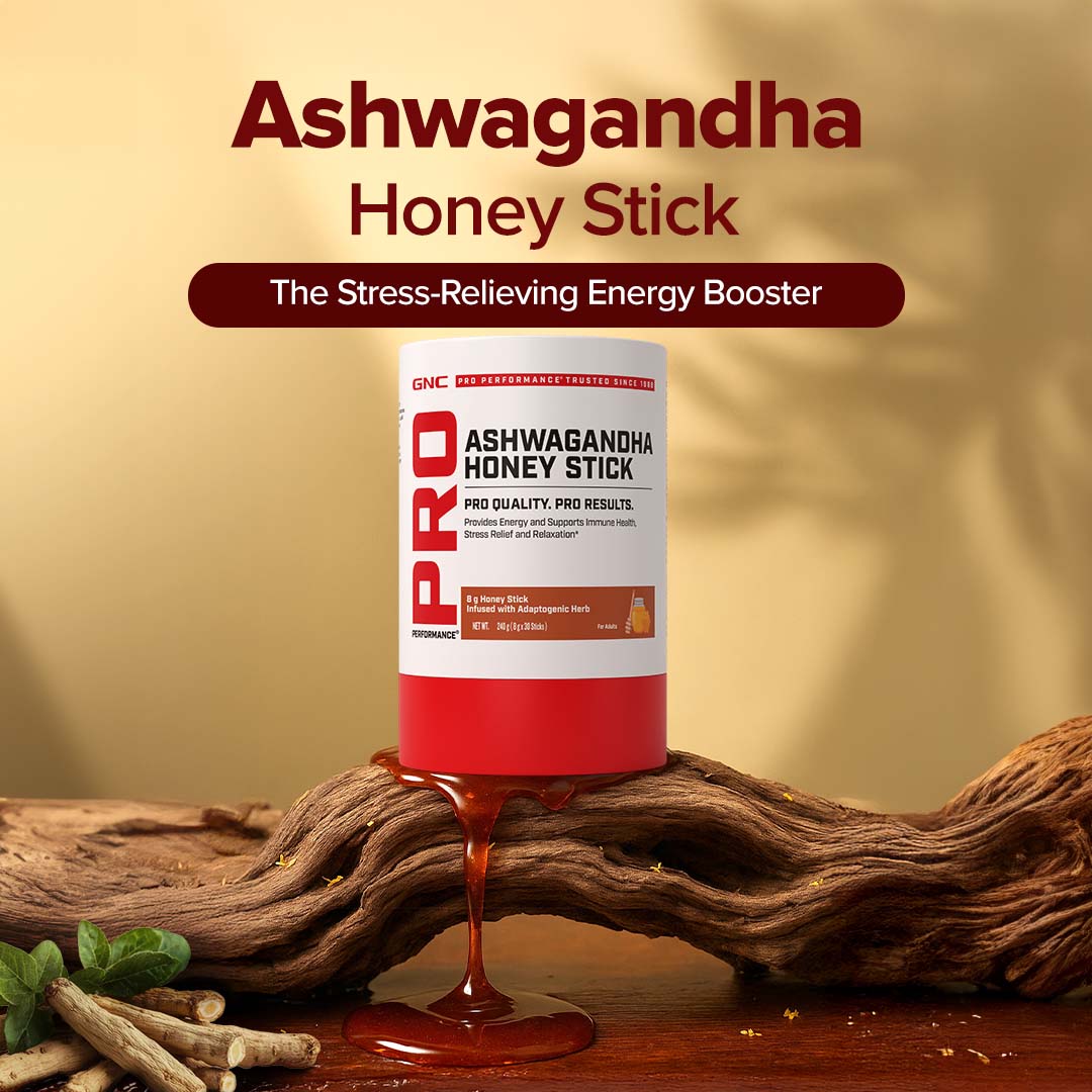 GNC Ashwagandha Honey Stick 10 | 8g - Image 2