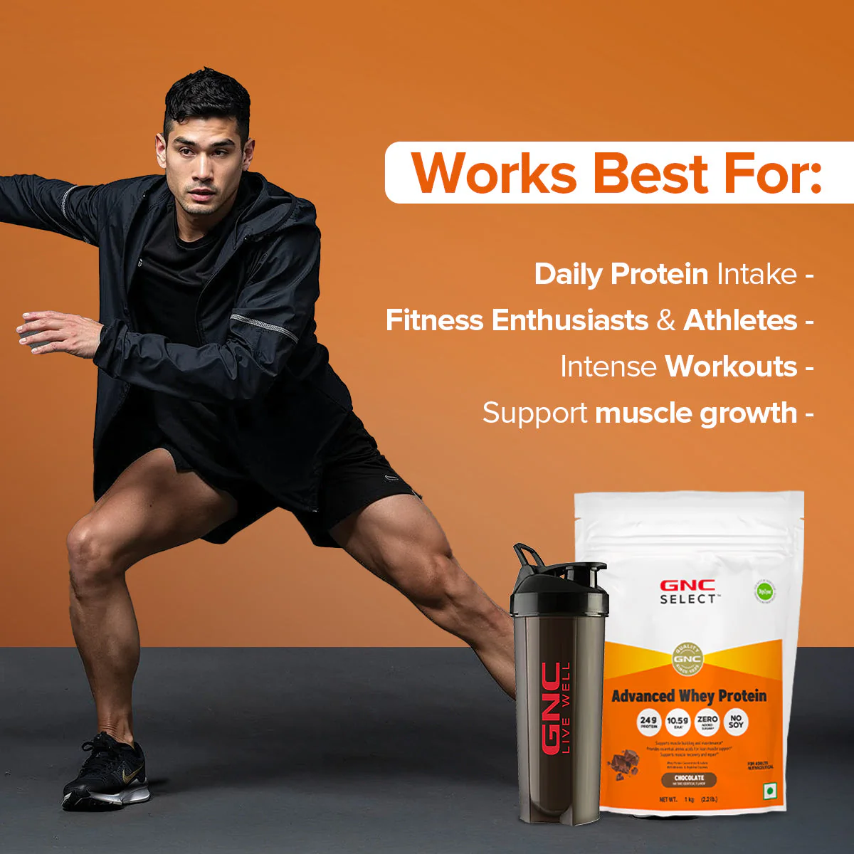 GNC SELECT ADVANCED WHEY - Image 4