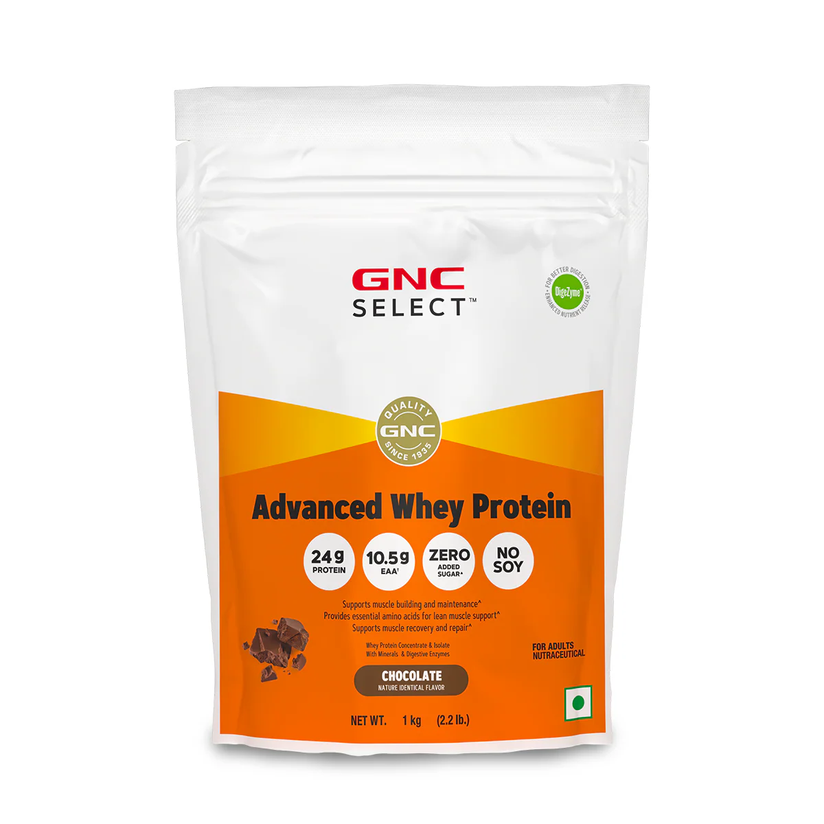 GNC SELECT ADVANCED WHEY Chocolate 1KG