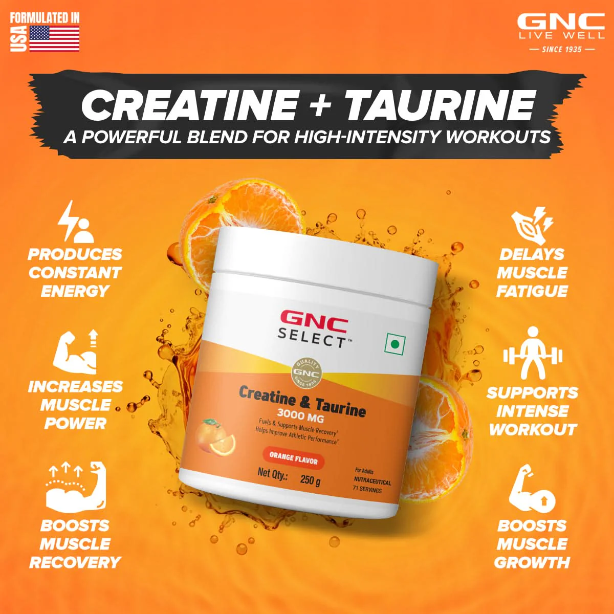 GNC Select Creatine & Taurine - Image 18